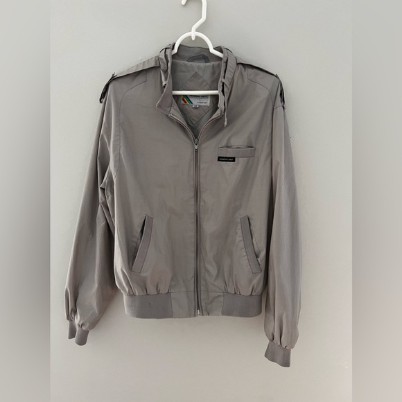 Members Only Original Iconic Racer Jacket Slim Fir Zip up Size 44 Windbreaker - Picture 3 of 5